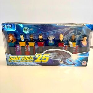 Star Trek: The Next Generation Pez Collector's Series Limited Edition Set of 8